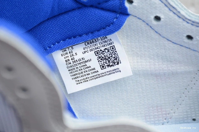 Racer Jordan Blue High Retro  White Air 1 CK6637-104 Zoom 0503